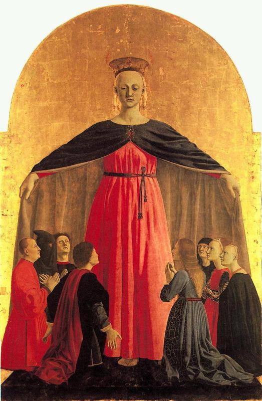 Piero della Francesca Polyptych of the Misericordia Sweden oil painting art